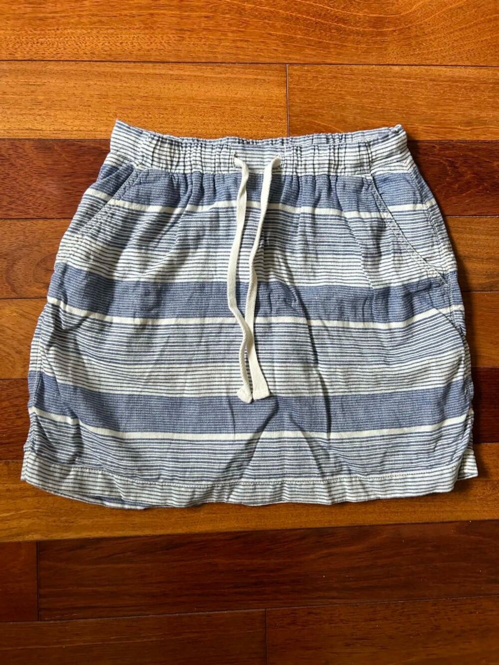 Gap lined linen skirt